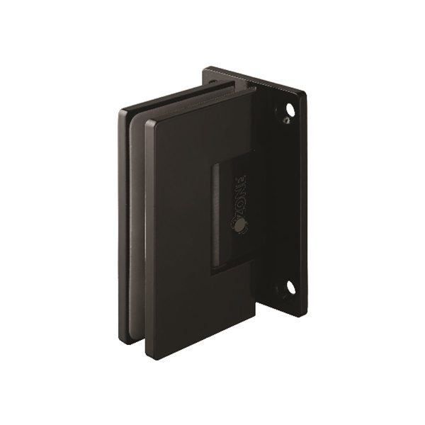 Sarka staklo-staklo za tus kabinu crna mat