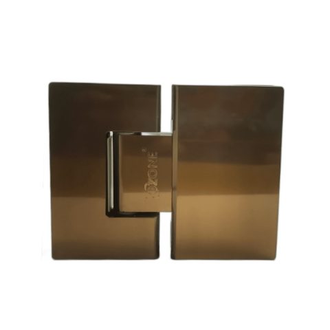 Šarka za tuš kabinu staklo-staklo 180 bronza