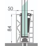 BV4500eco dimenzije profila za staklene ograde